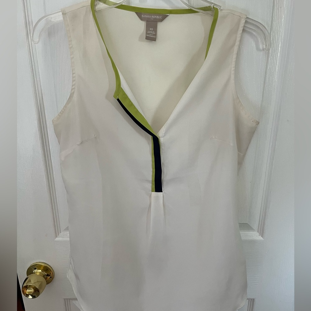 Banana Republic sleeveless top